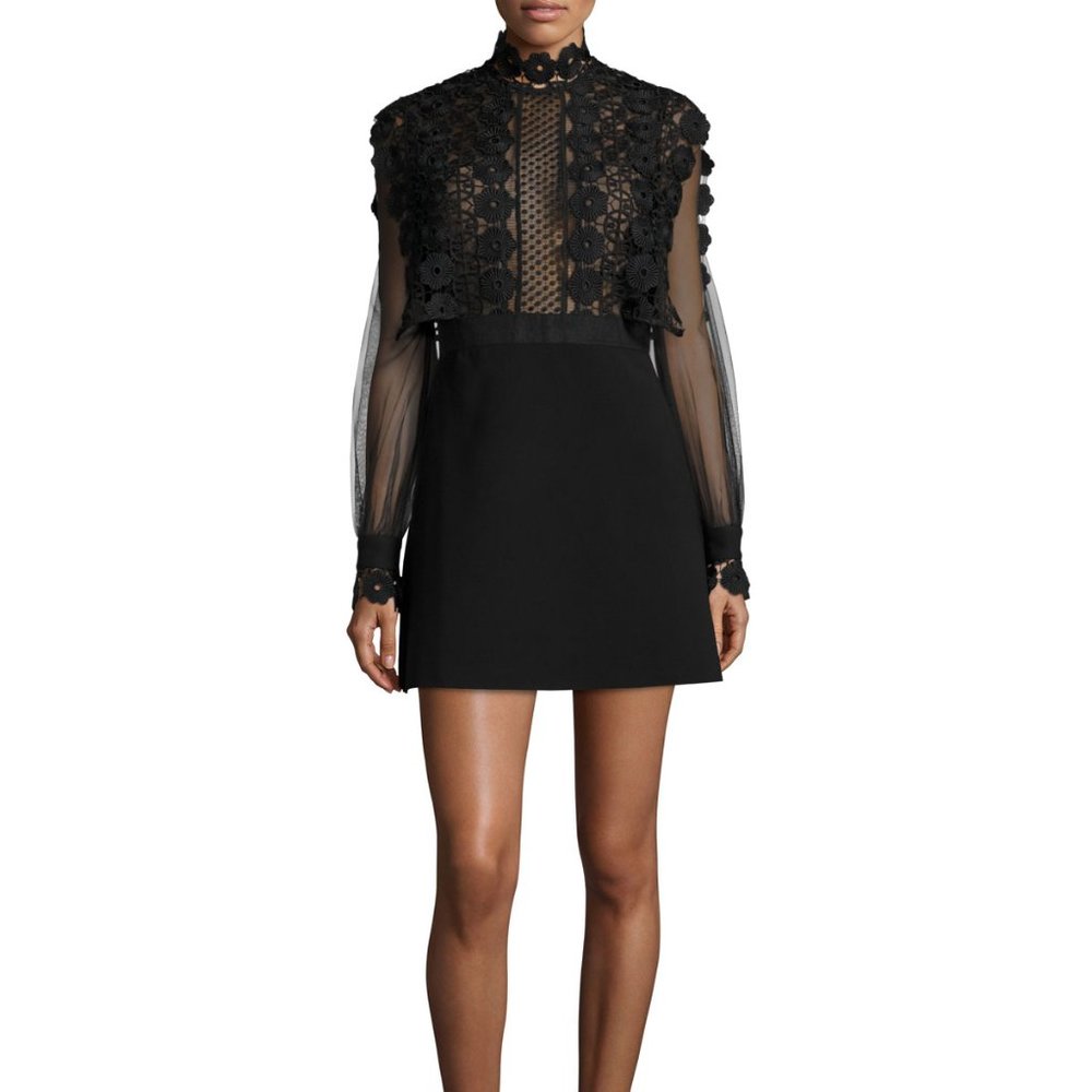 Self-Portrait Mini Dress